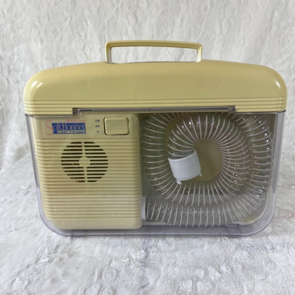 Vintage Windmere Soft Bonnet Hairdryer Portable SBD-40 Hair Dryer Tested Works